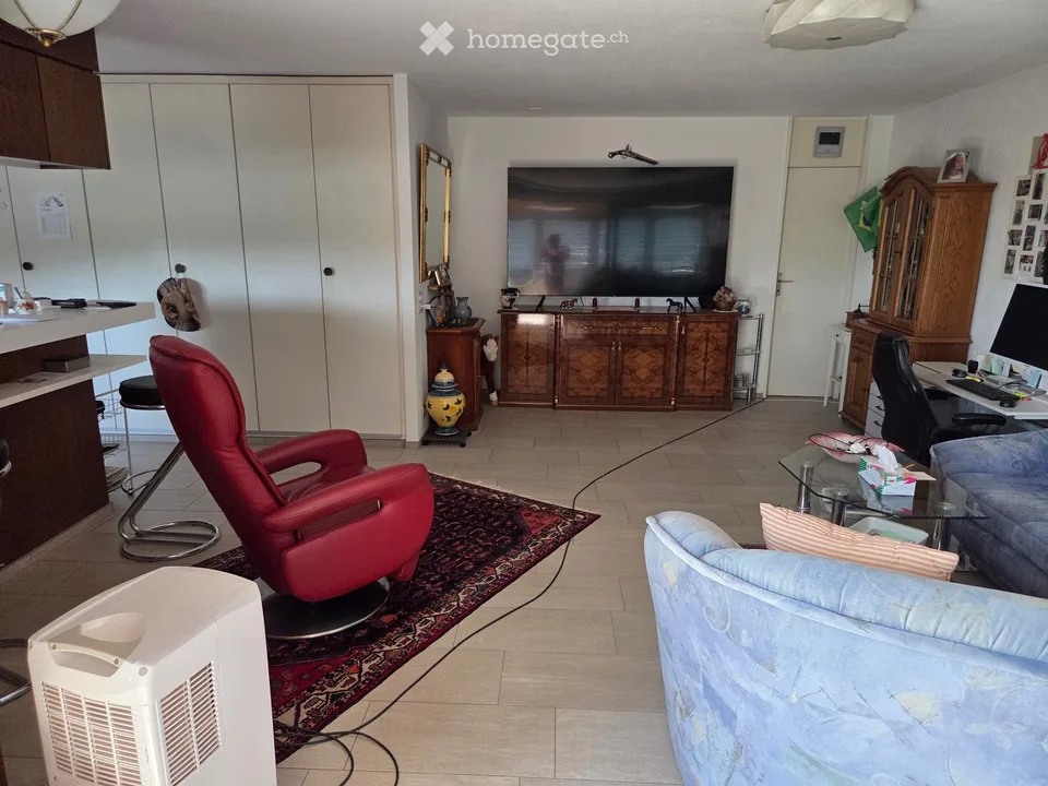 Grand appartement en attique de 3 pièces avec jardin d'hiver et 2 balcons