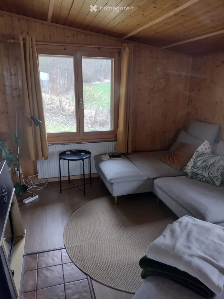 Furnished 3.5-room chalet for rent in Tentlingen