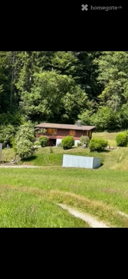 Möbliertes 3.5-Zimmer-Chalet auf Zeit in Tentlingen