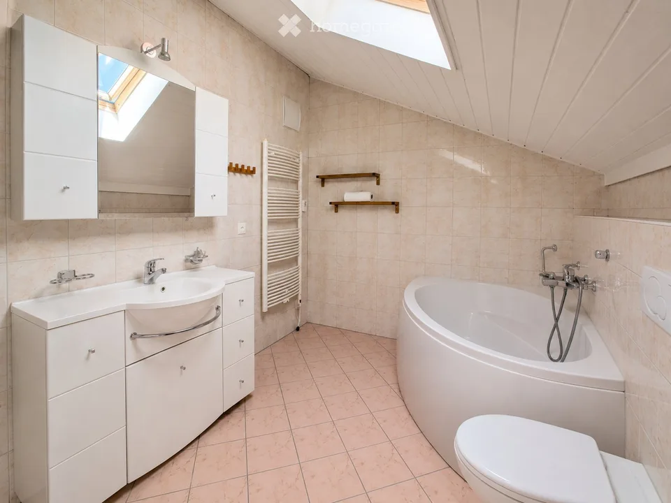 Dachgeschoss 4.5 Zimmer, Panoramablick auf See und Alpen, Terrasse