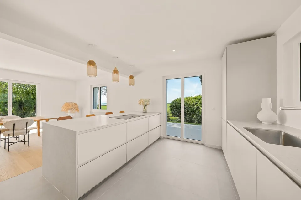 Magnifica villa individuale ristrutturata con vista panoramica a 5 minuti da Nyon