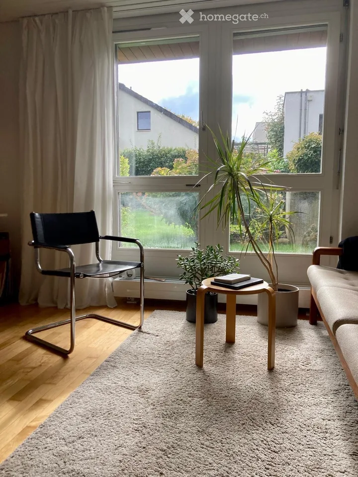 Cozy 2-room apartment with garden seating in a single-family neighborhood in Aarau available immediately
