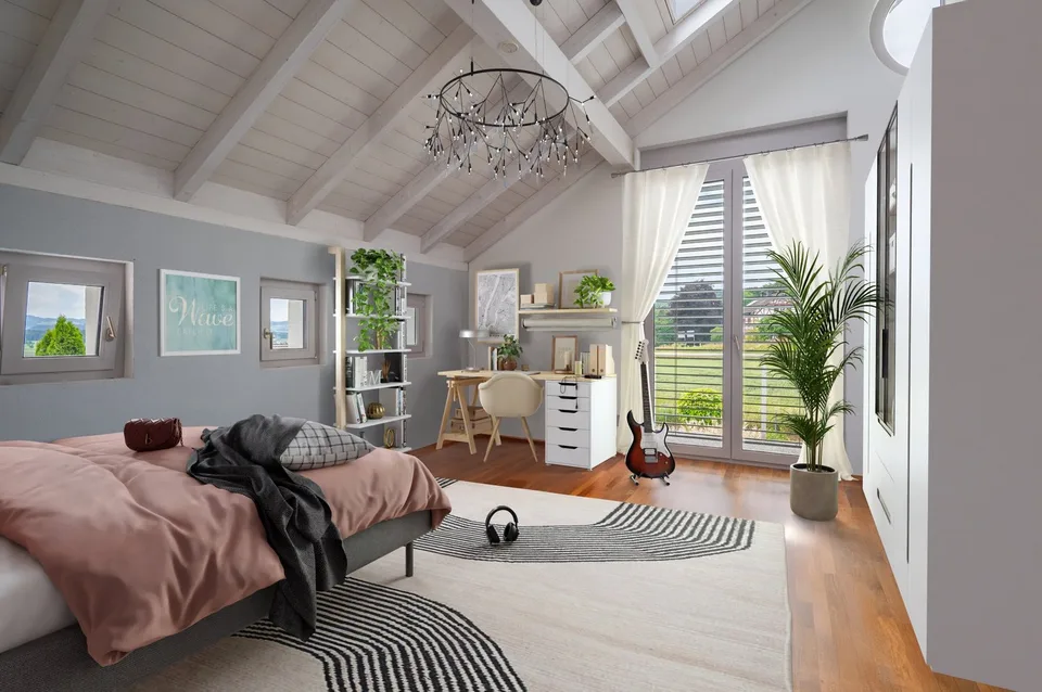 Villa dell'architetto con panorama e piscina infinity – dove l'architettura, la vista panoramica e il lusso si fondono