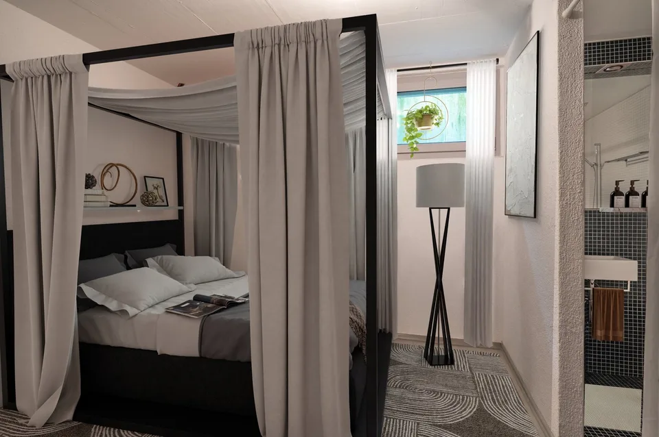 Villa dell'architetto con panorama e piscina infinity – dove l'architettura, la vista panoramica e il lusso si fondono
