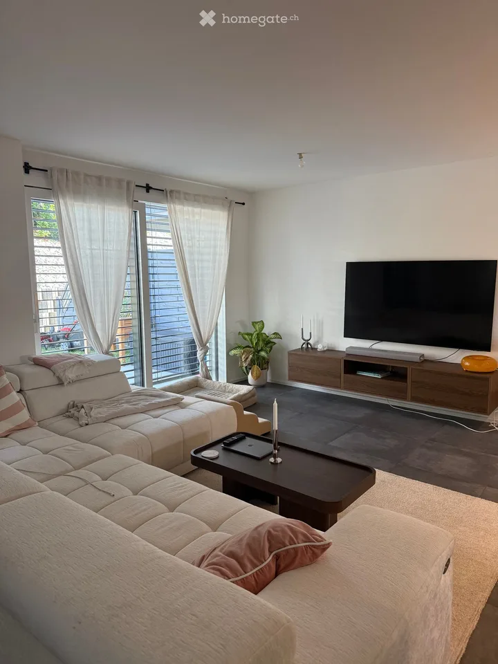 Modernes Doppeleinfamilienhaus