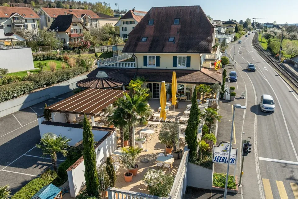 Hotel Restaurant Seeblick & Hotel Pavillon - Ein einzigartiges Immobilienensemble am Bielersee