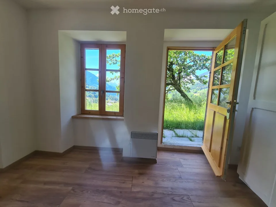 À LOUER  APPARTEMENT MEUBLÉ RÉNOVÉ  ALPES VAUDOISES