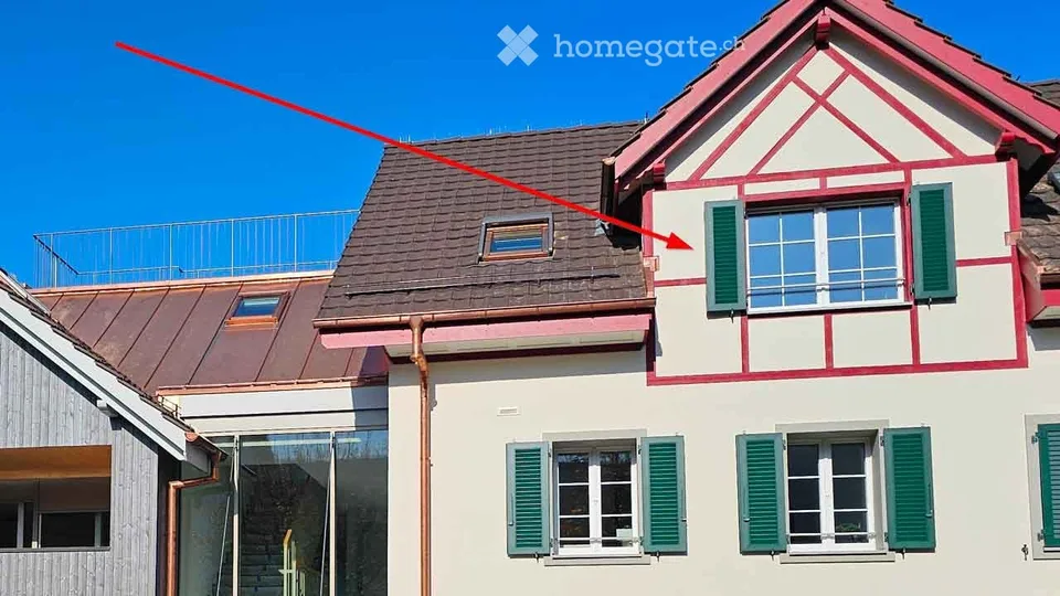 Bel appartement mansardé en centre-ville
