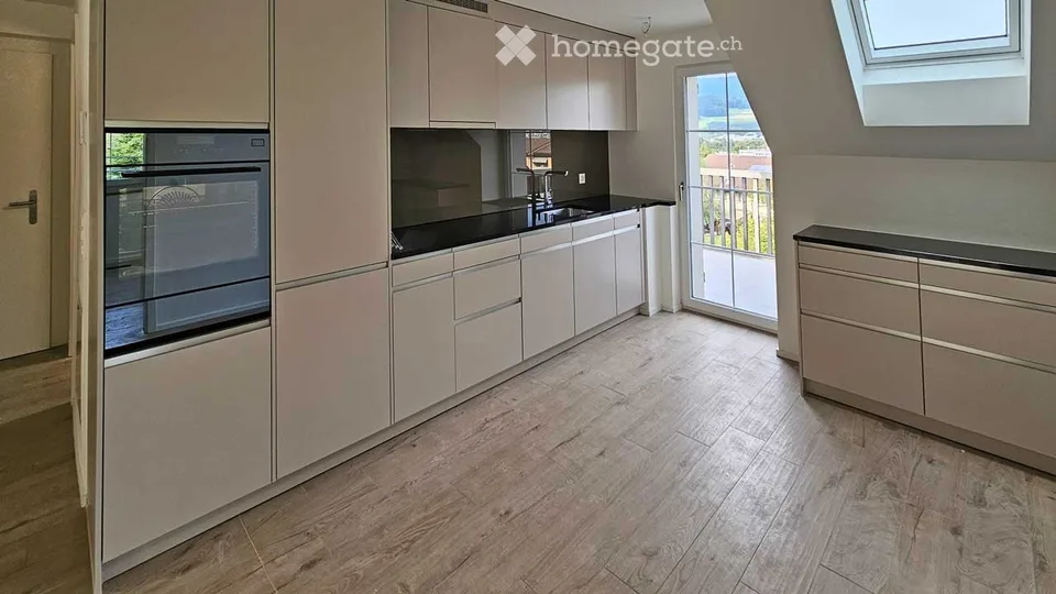 Bel appartement mansardé en centre-ville