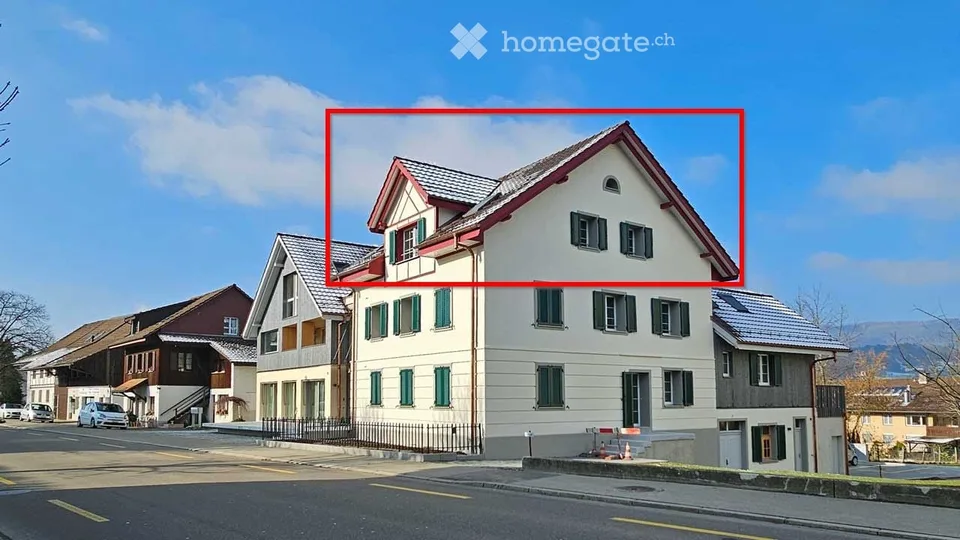 Bel appartement mansardé en centre-ville