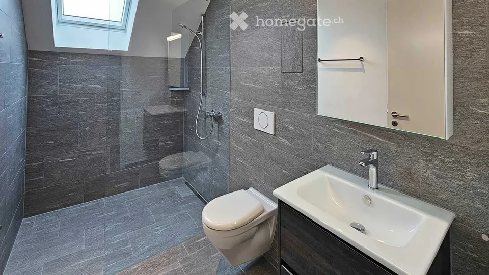 Bel appartement mansardé en centre-ville
