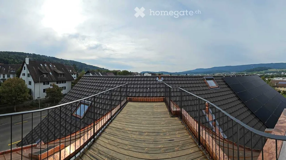 Bel appartement mansardé en centre-ville