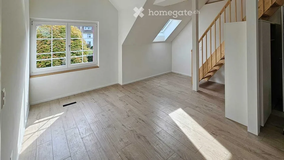Bel appartement mansardé en centre-ville
