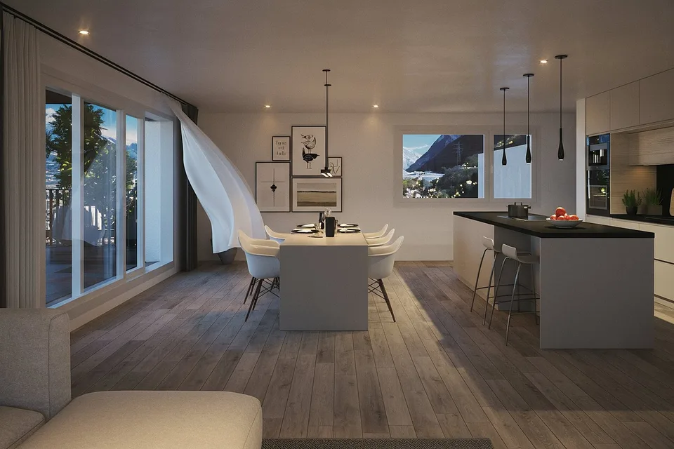Attic of 3.5 rooms in Chalais - over 100m2!