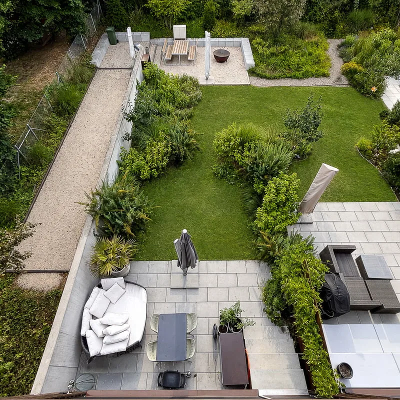 Modern semi-detached house with private garden share in popular residential area in Bottmingen