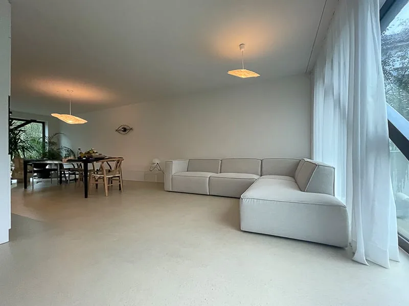 Modern semi-detached house with private garden share in popular residential area in Bottmingen
