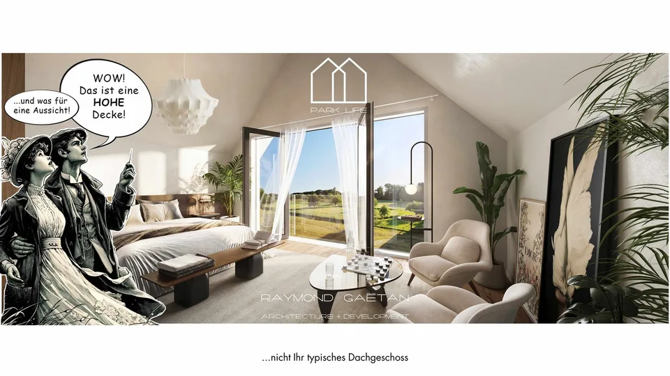 The last house with 160m2 living space and 50m2 large garden