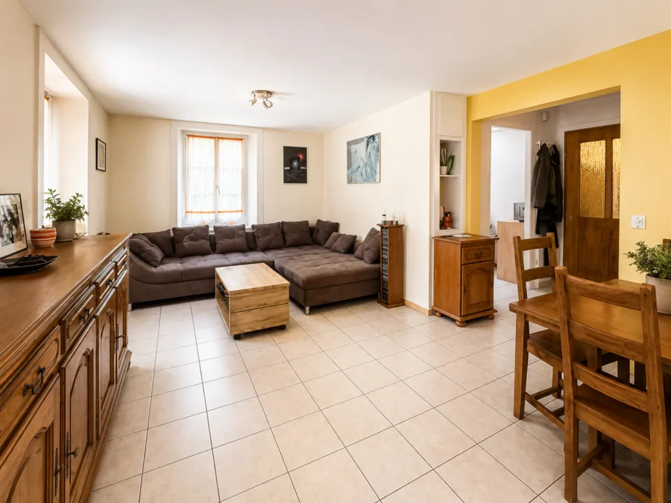 Charmante villa mitoyenne avec garages