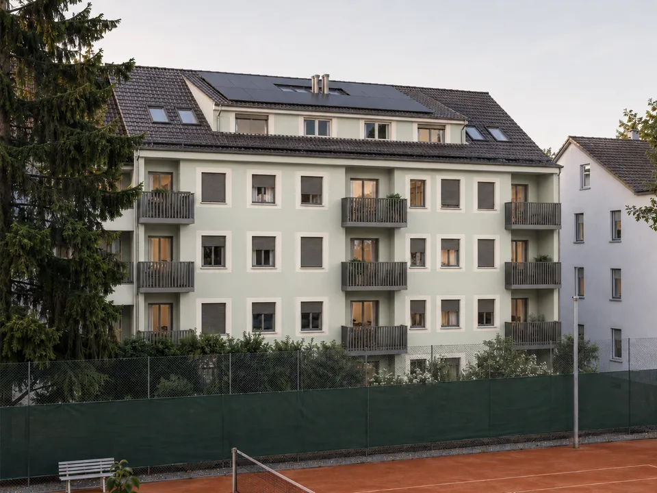 Renovated attic apartment in the popular Neubad quarter