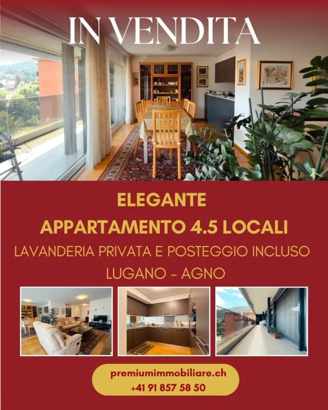 AMPIO APPARTAMENTO AD AGNO