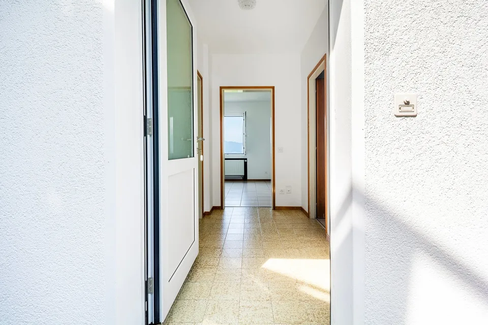 Detached house with garden and stunning open view of Lake Maggiore