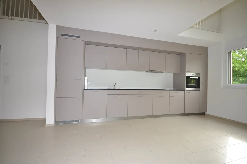Modernes Wohnen an der Ergolz - moderne Wohnung mit Galerie