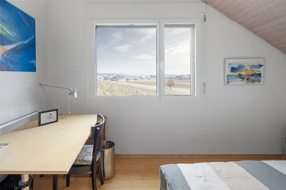 Idyllic top-maintained home in a preferred location with a magnificent view