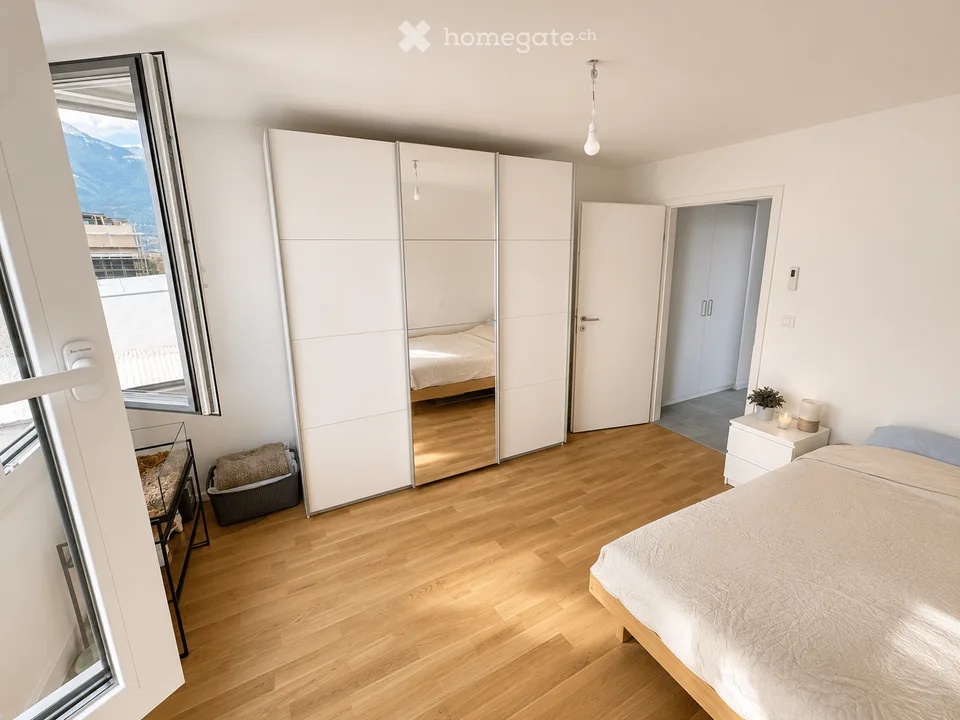 Appartement neuf de 2.5 pièces avec balcon à Monthey