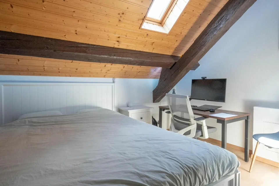 Dachwohnung mit Seeblick und Weinbergen