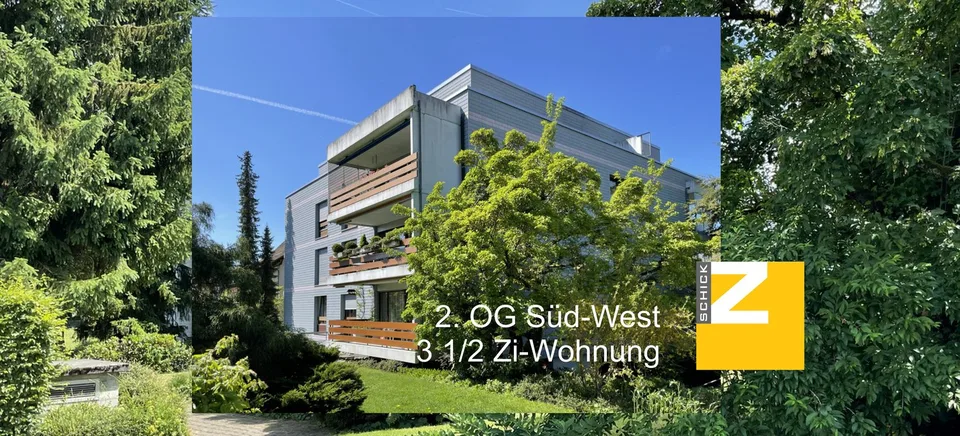 Gemütliche, helle 3.5-Zimmerwohnung in Langenthal – zentral und doch im Grünen