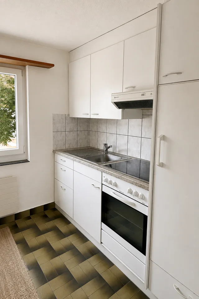 Appartement 2.5 pièces dans un emplacement central et calme