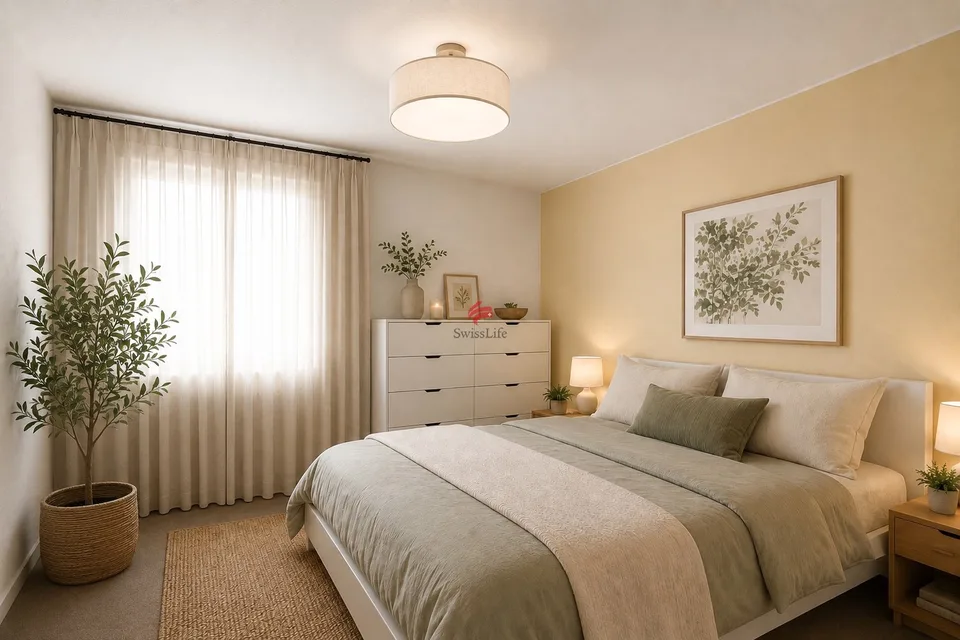 Comfortable living with winter garden and mountain view!