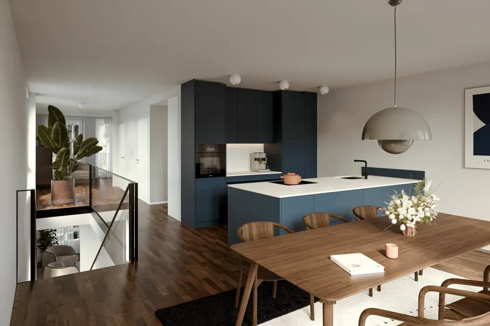 Urbanes Wohnen: Moderne Stadtwohnung mit hochwertiger Ausstattung