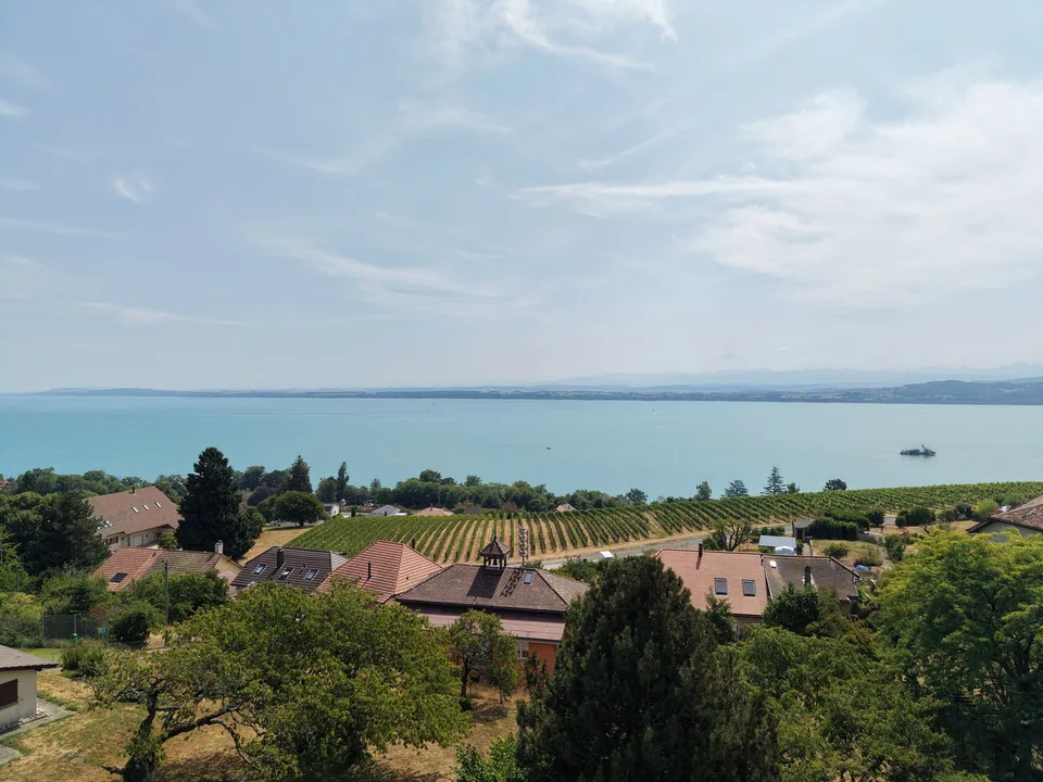Villa avec vue dégagée, volumes généreux et cadre calme – Vaumarcus
