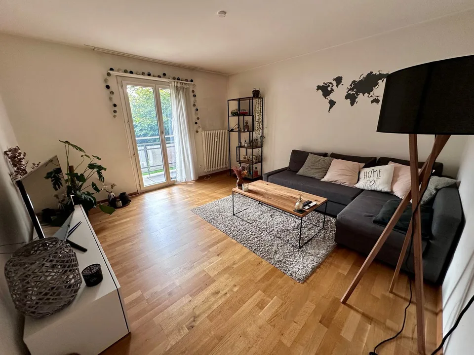 Gemütliche 3-Zimmer-Wohnung mit Balkon in Nidau