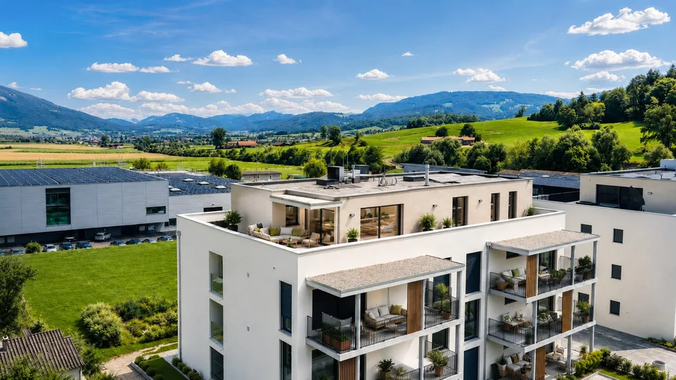 Neuer Preis - Außergewöhnliches Penthouse mit Panoramablick