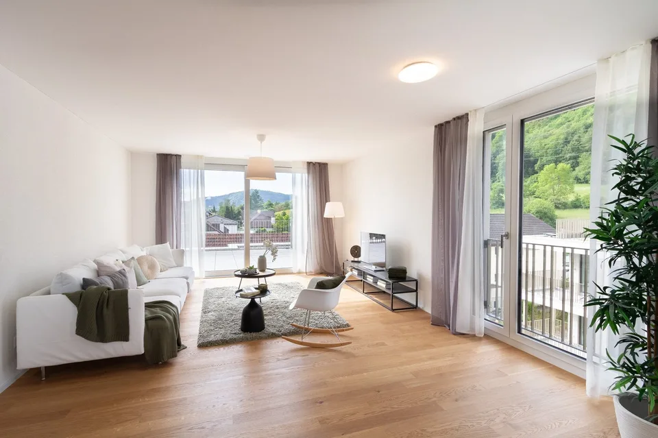 Appartement neuf de 2,5 pièces attractif dans un endroit calme à Bad Zurzach