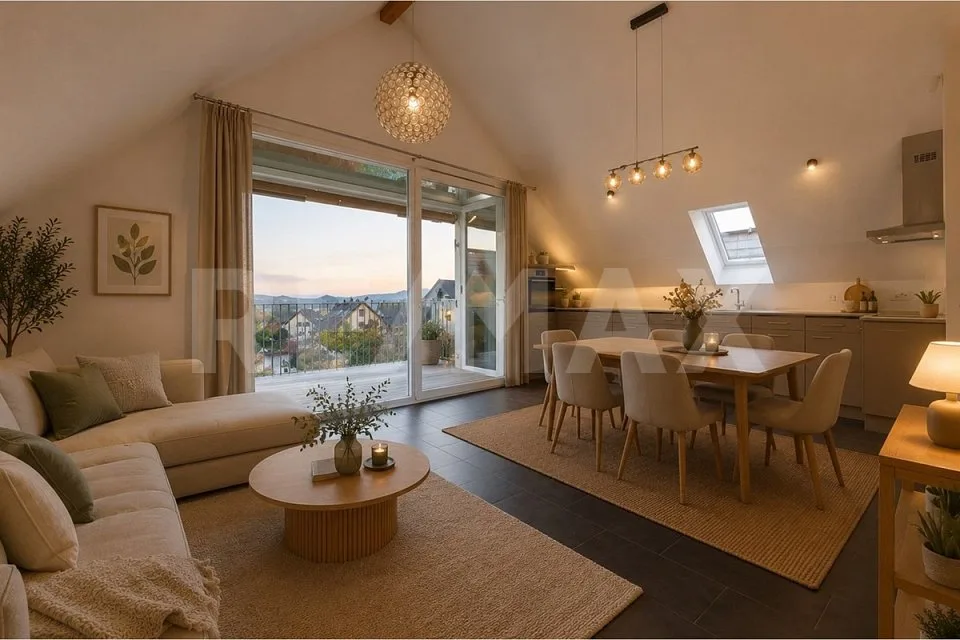 Moderne 5.5-Zimmer-Dachwohnung