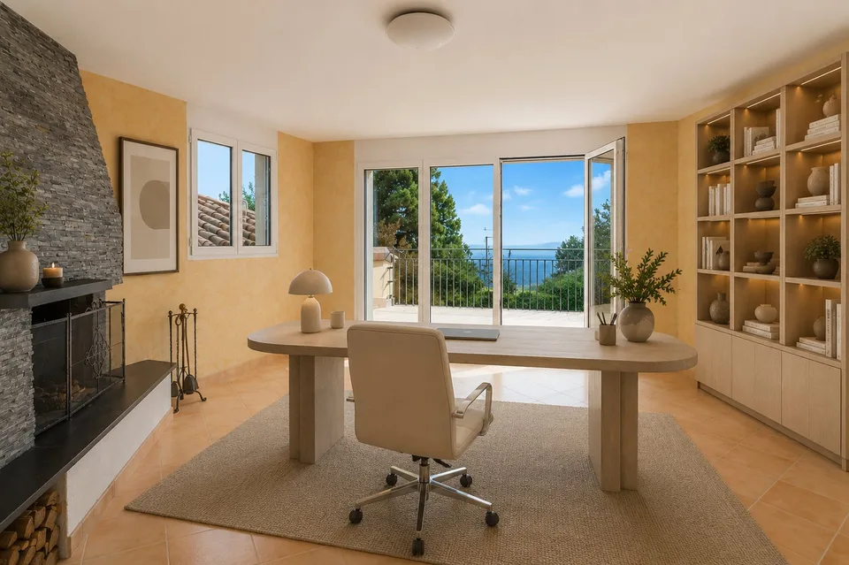 Family-friendly, sunny house with mountain view and privacy in a prime location