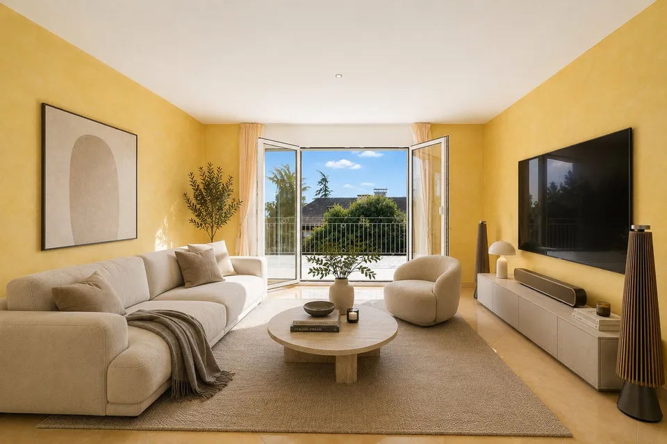 Family-friendly, sunny house with mountain view and privacy in a prime location