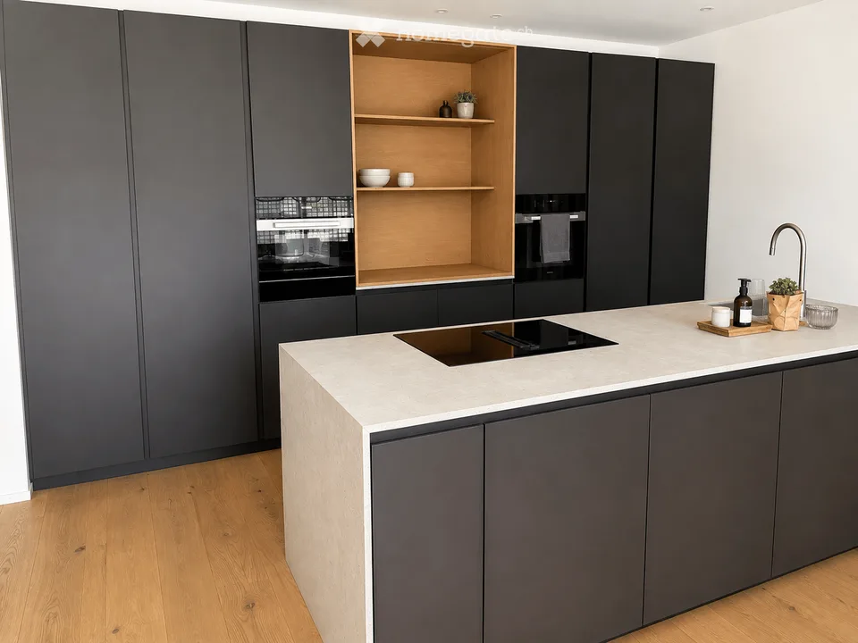 Exclusive attic apartment with 110-m² terrace and lift directly into the apartment