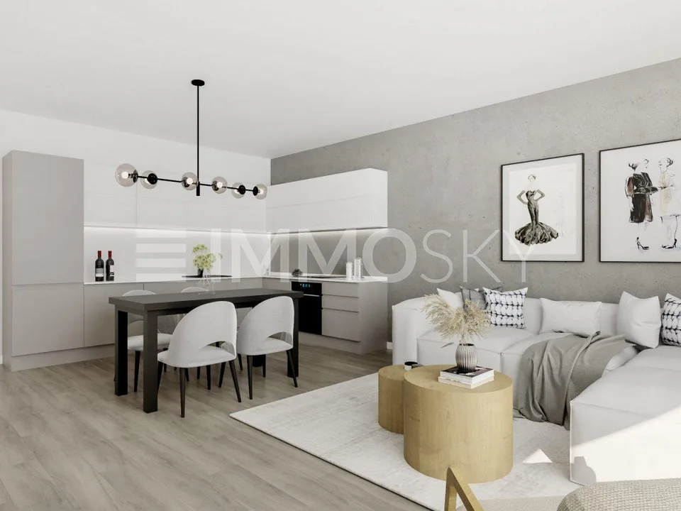Zentrale, geräumige und sonnige Wohnung