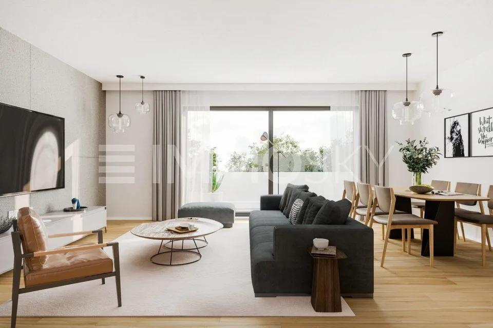 Zentrale, geräumige und sonnige Wohnung