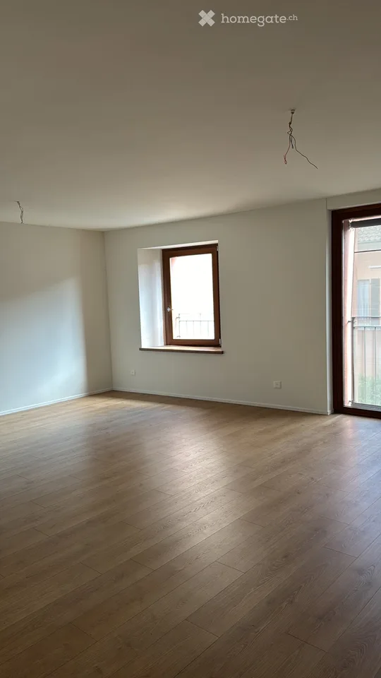 Leben in einem Innenhof in Stabio