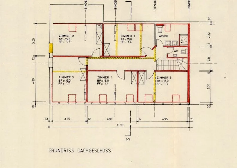 Maison familiale à rénover avec 10 appartements dans un emplacement très central