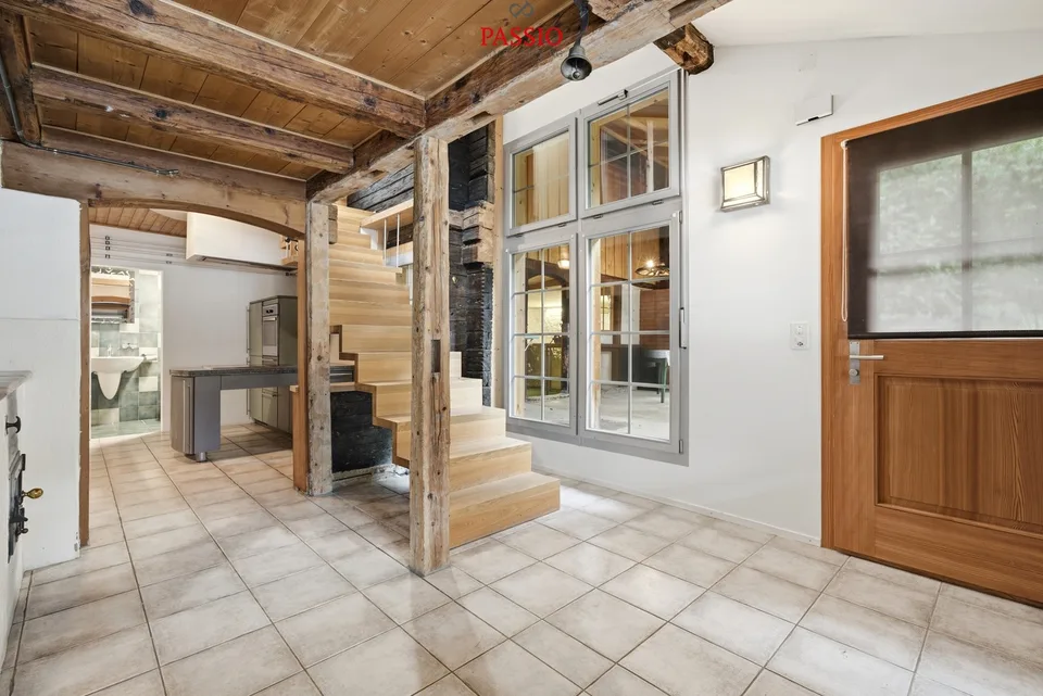Charming 4-room semi-detached house with a view of the Jungfrau