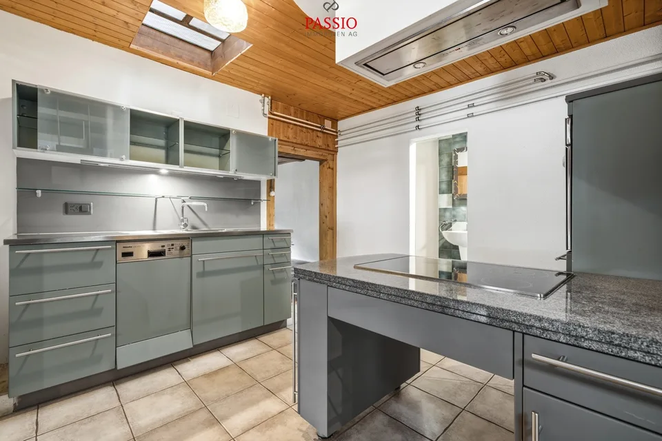 Charming 4-room semi-detached house with a view of the Jungfrau