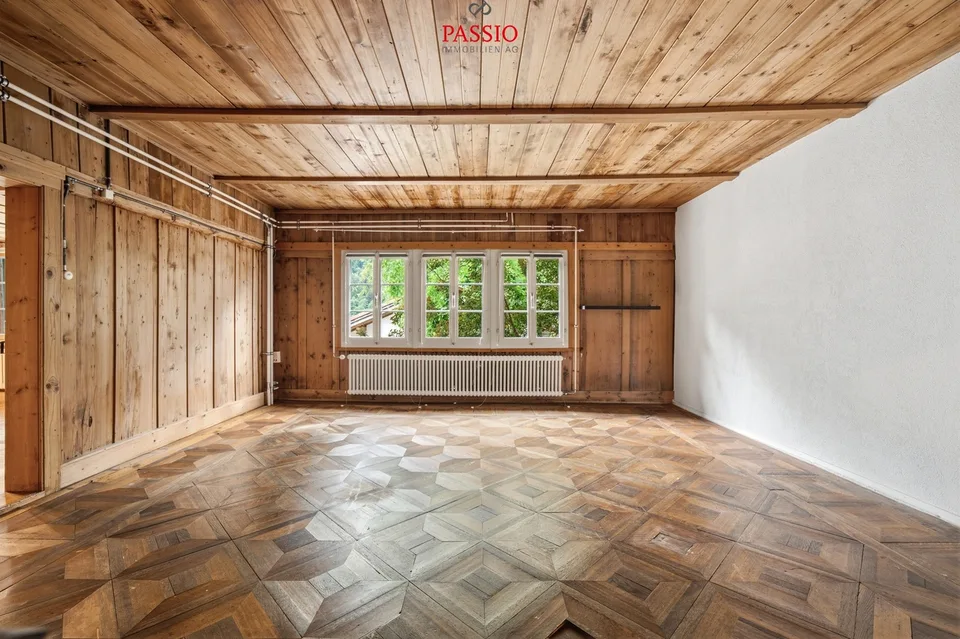 Charming 4-room semi-detached house with a view of the Jungfrau