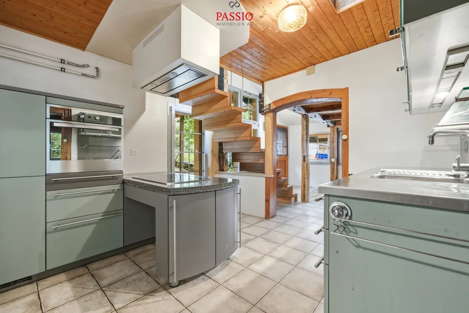 Charming 4-room semi-detached house with a view of the Jungfrau