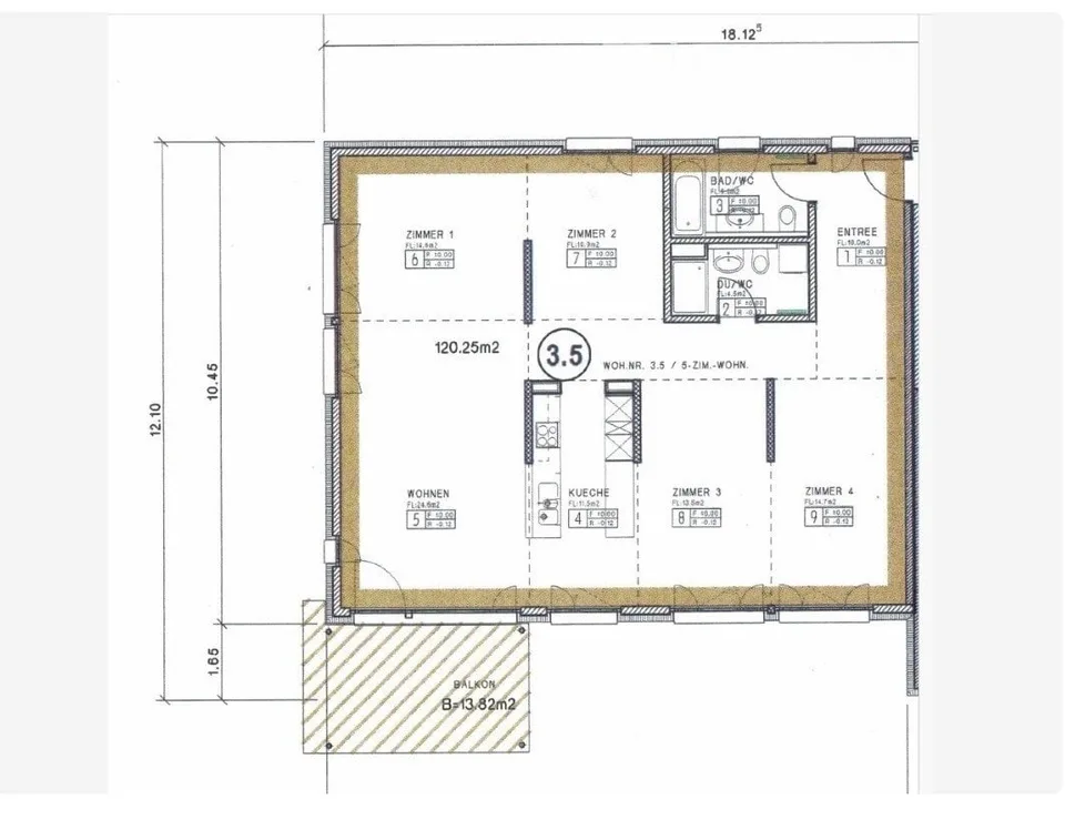 Helle 4.5-Zimmer-Wohnung mit traumhaftem Blick  Zürich 8041